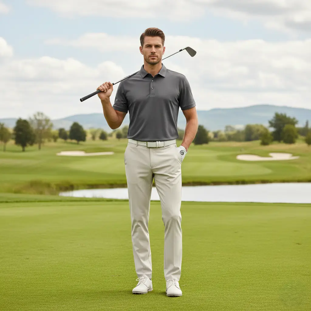 Custom golf uniform manufacturer producing premium team apparel