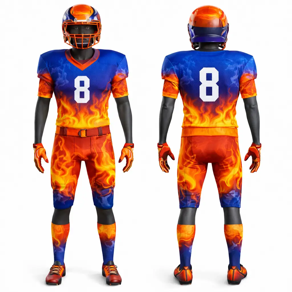 custom american football uniform maker