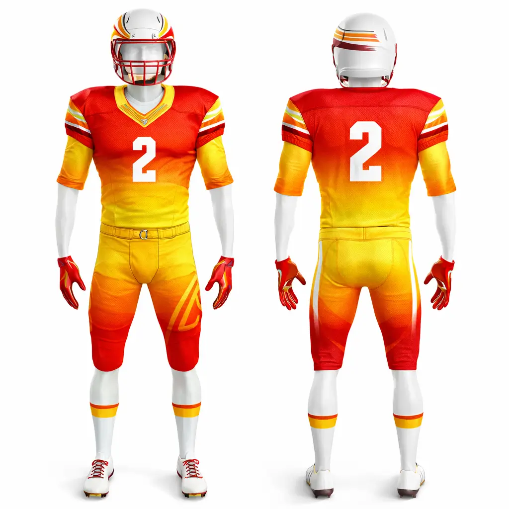 sublimation american football uniform